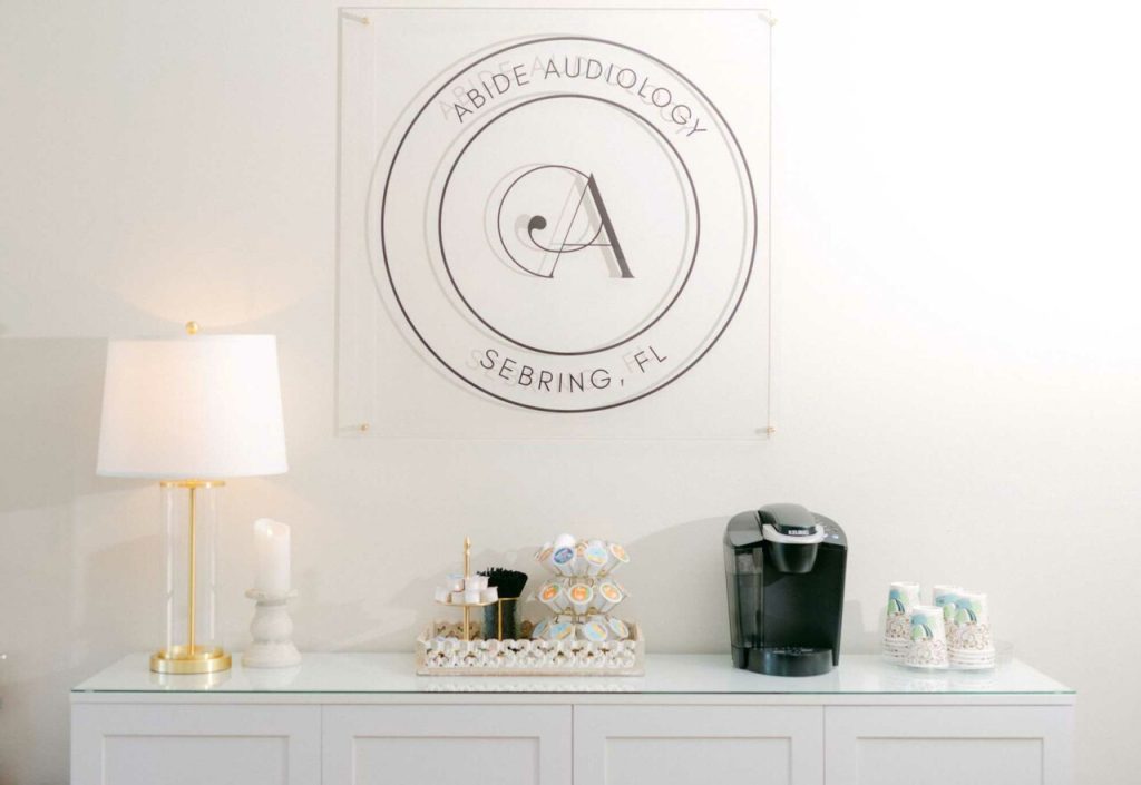Abide Audiology coffee bar